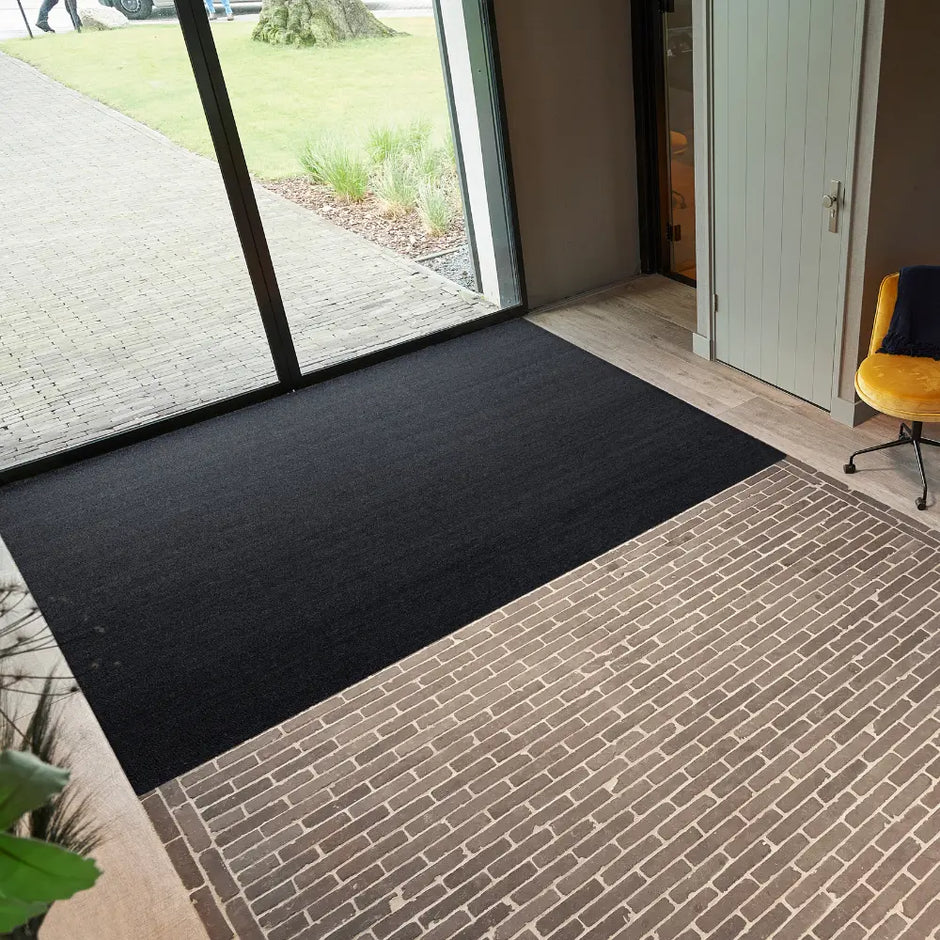 Black Color door mat